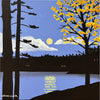 Twilight Tapestry 18" x 18" Petroff Gallery 