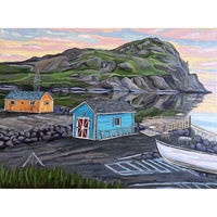 Twillingate at Dusk 30" x 40" - Petroff Gallery - Painting
