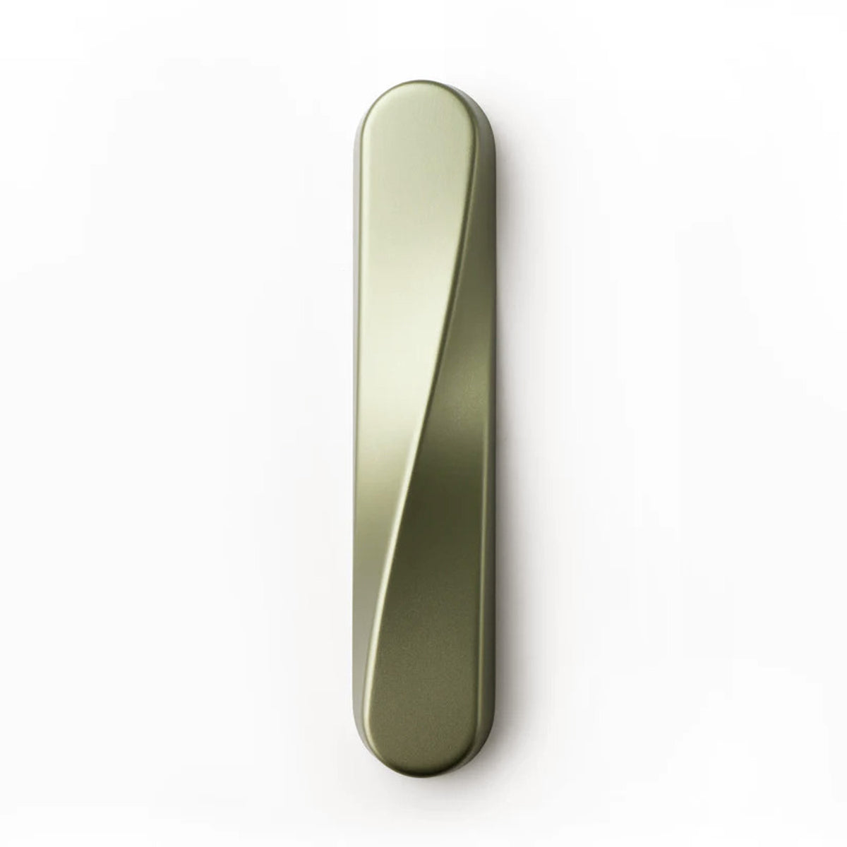 Twist Mezuzah Satin Bronze - Petroff Gallery - Judaica
