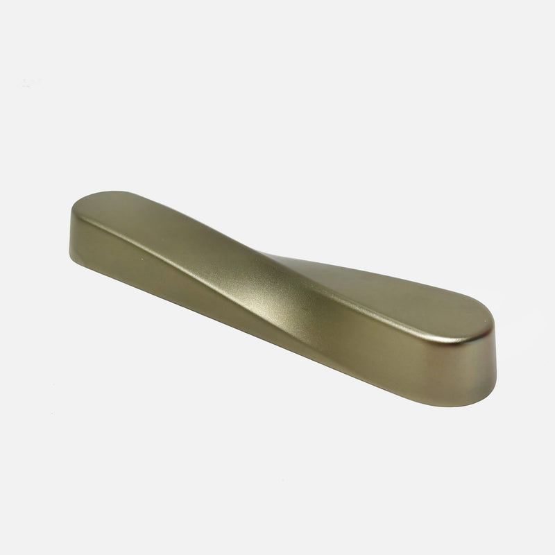 Twist Mezuzah Satin Bronze - Petroff Gallery - Judaica