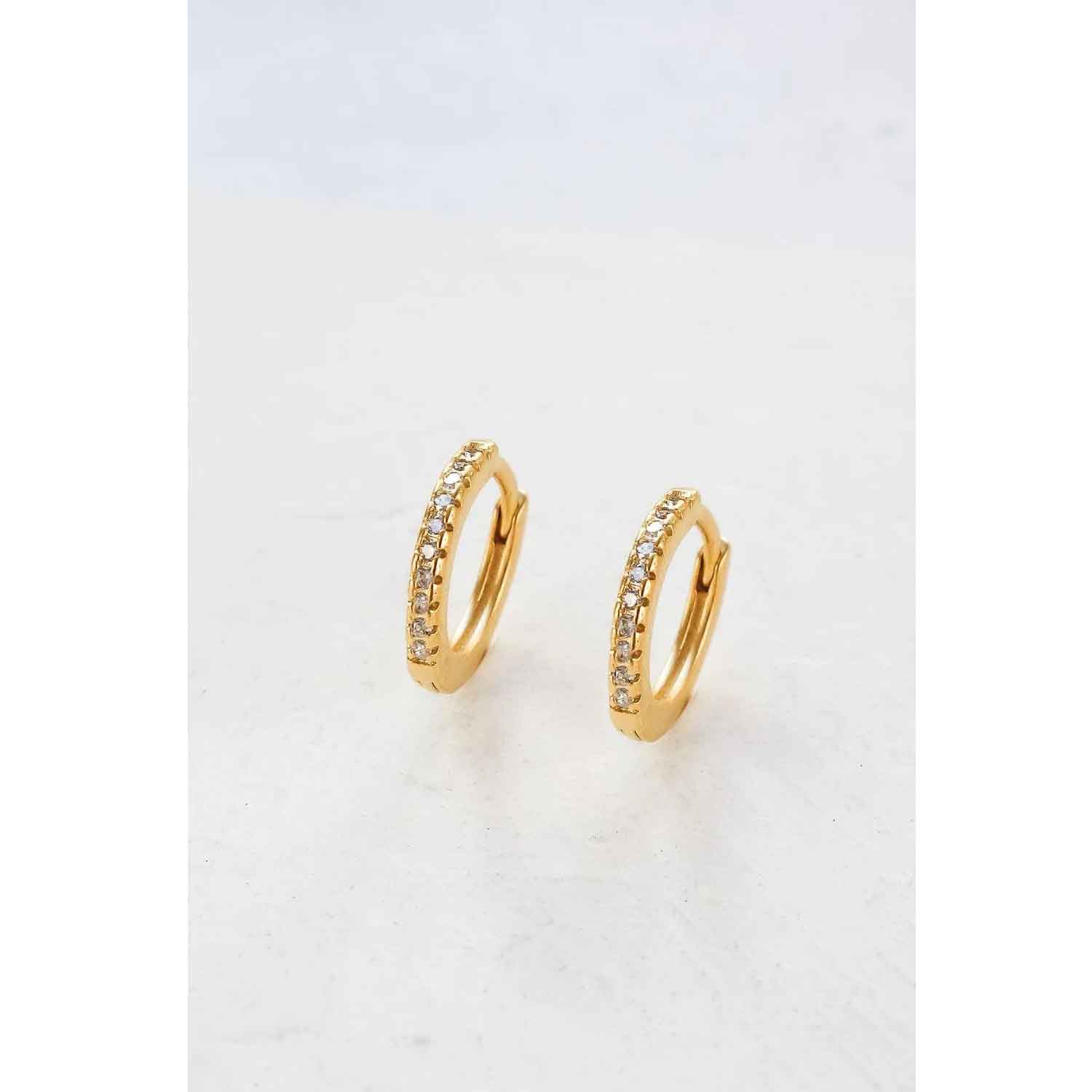 Tyler Earrings Gold