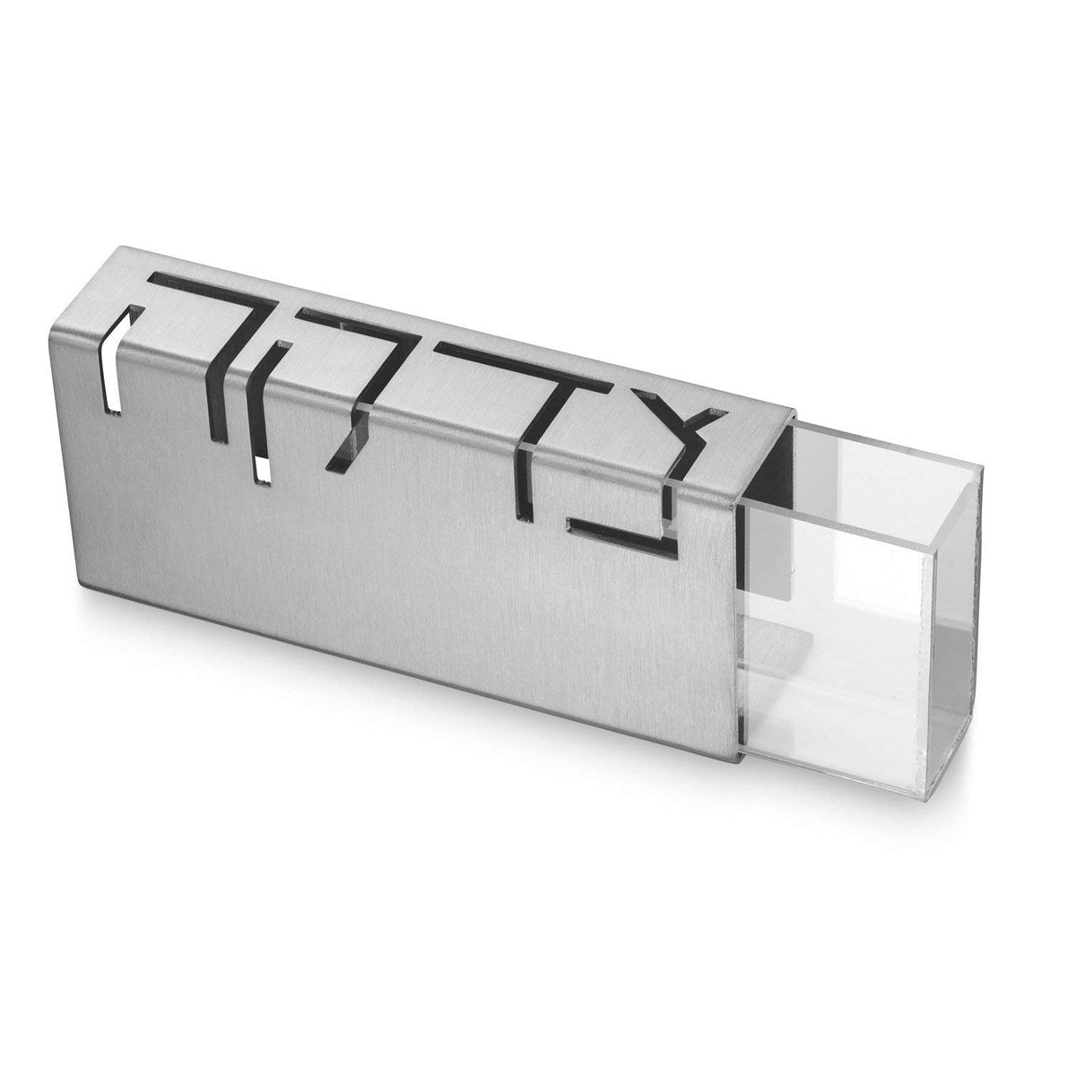 Tzedakah Box Silver - Petroff Gallery - Judaica