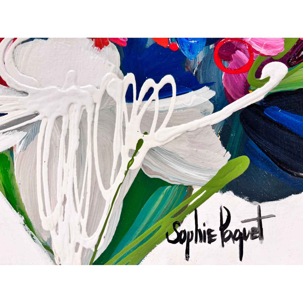 Un Été Sans Fin 12" x 12" - Petroff Gallery - Painting