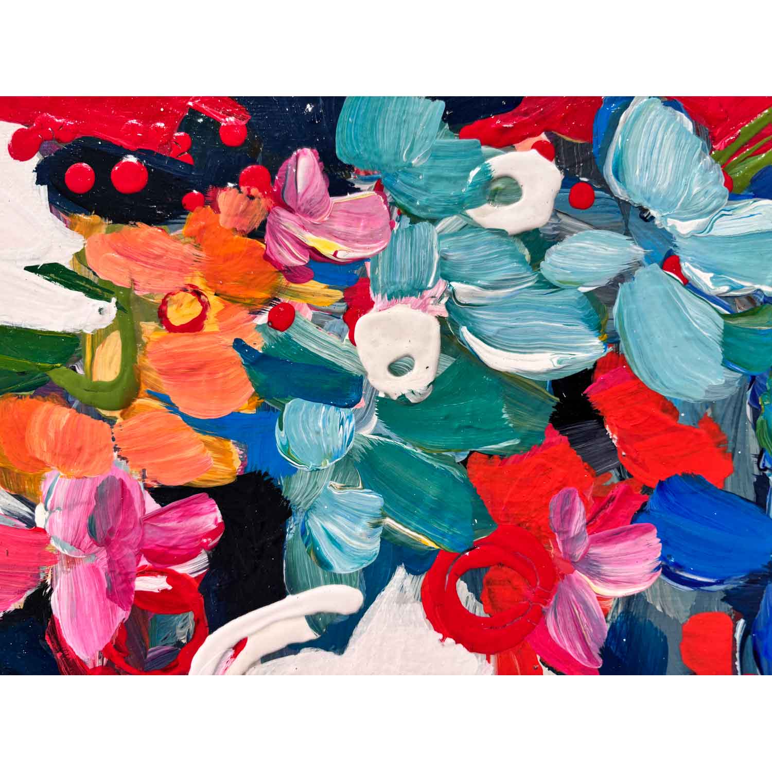 Un Été Sans Fin 12" x 12" - Petroff Gallery - Painting