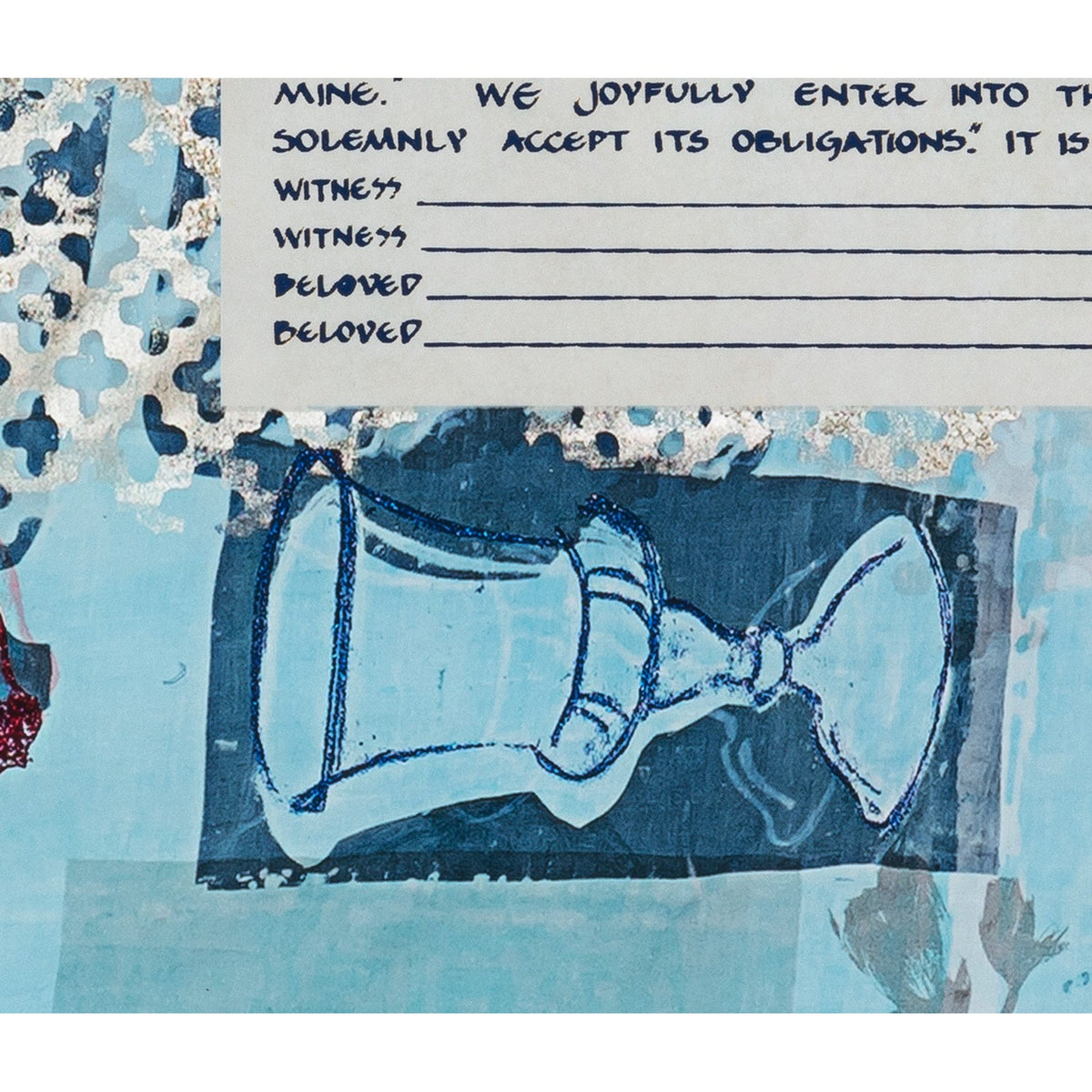 Union Ketubah - Petroff Gallery