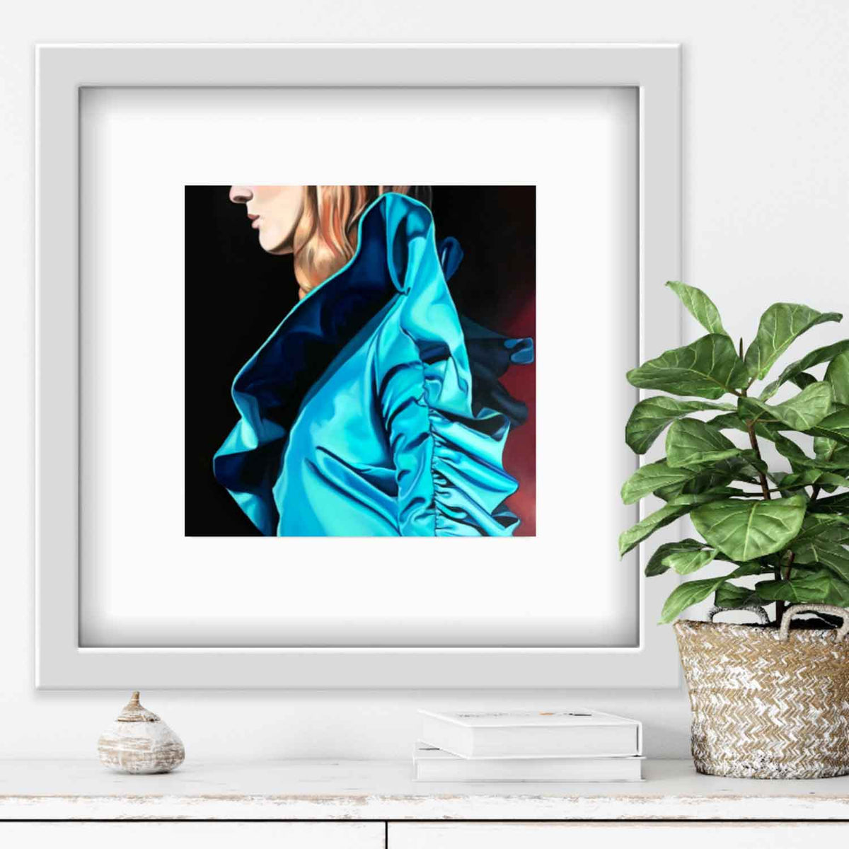 Untitled 15" x 15" Petroff Gallery 