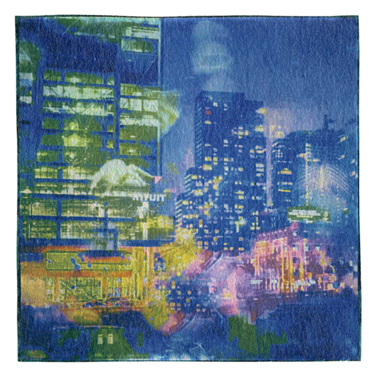 Velvet Intuition 20" x 20" Petroff Gallery 