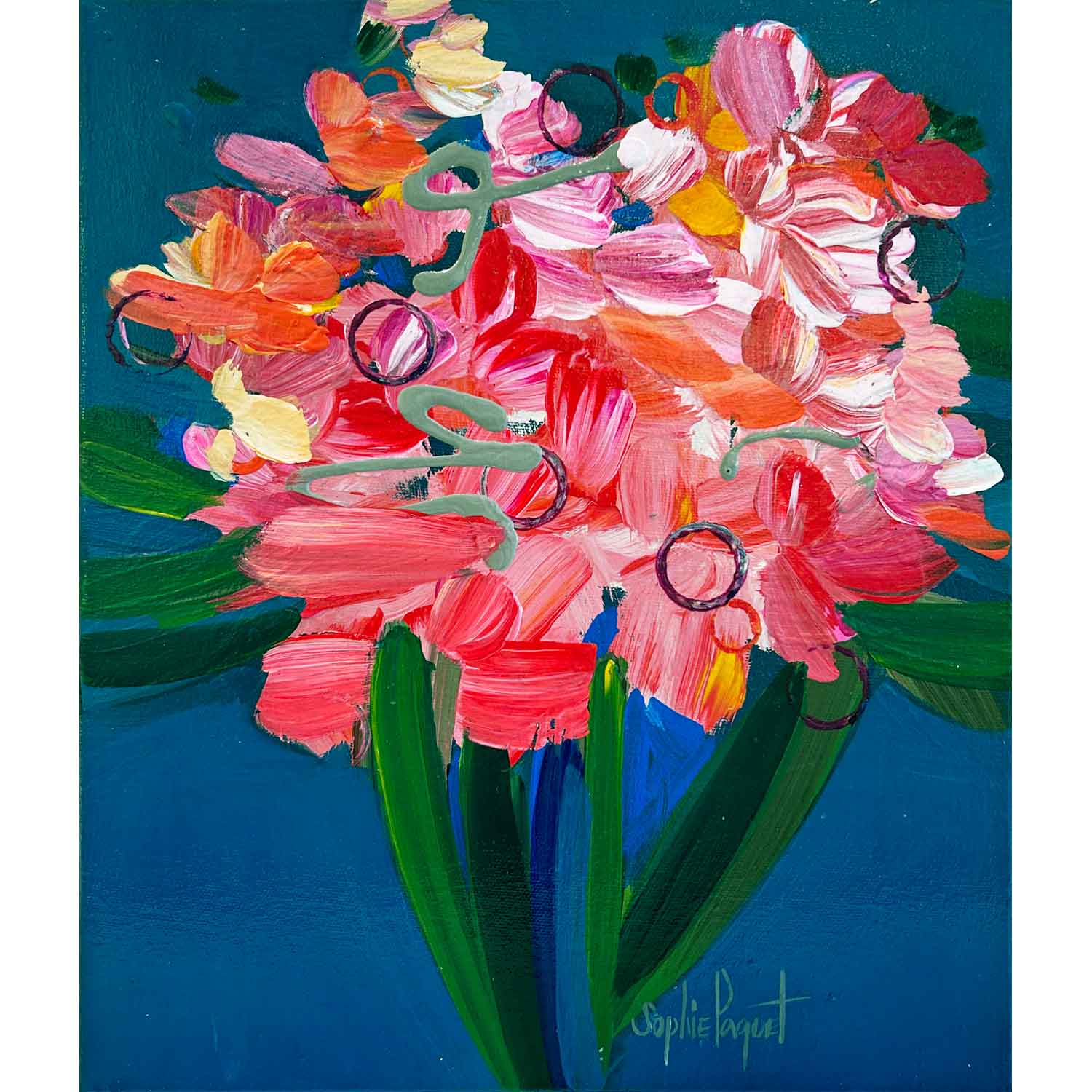 Vibrance 14" x 12" - Petroff Gallery - Painting