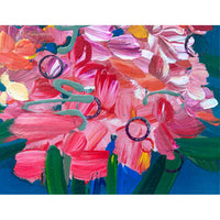 Vibrance 14" x 12" detail 1 - Petroff Gallery - Painting