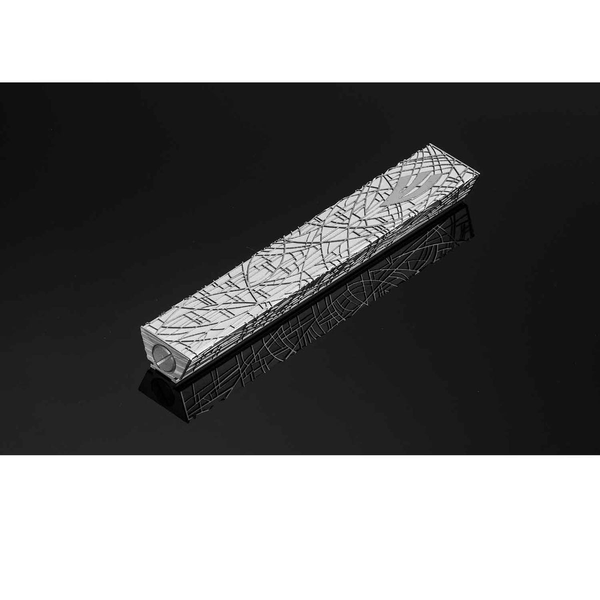 Medium Mezuzah Long Vitrage - Petroff Gallery - Judaica