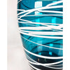 Teal Vase - Petroff Gallery - Glass Art