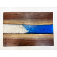 Ron Walmer - 2 tone board blue and white