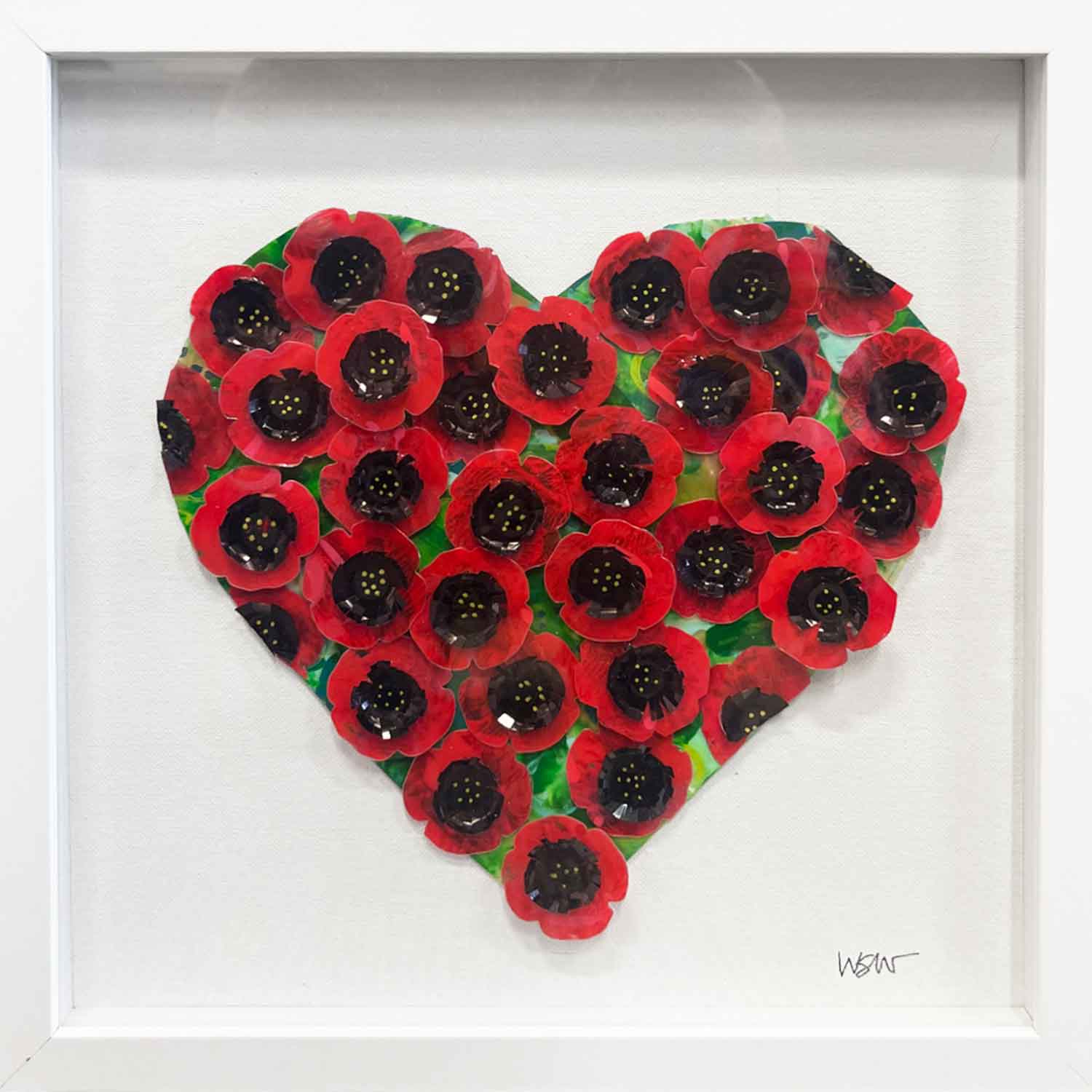 Lest We Forget 12" x 12" - Petroff Gallery - Mixed Media