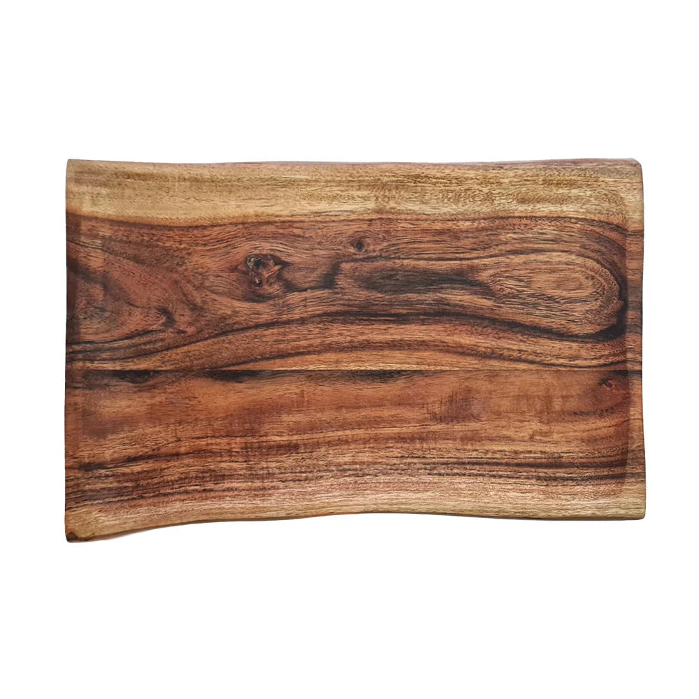 Wood Tray Natural Edge - Petroff Gallery - Judaica
