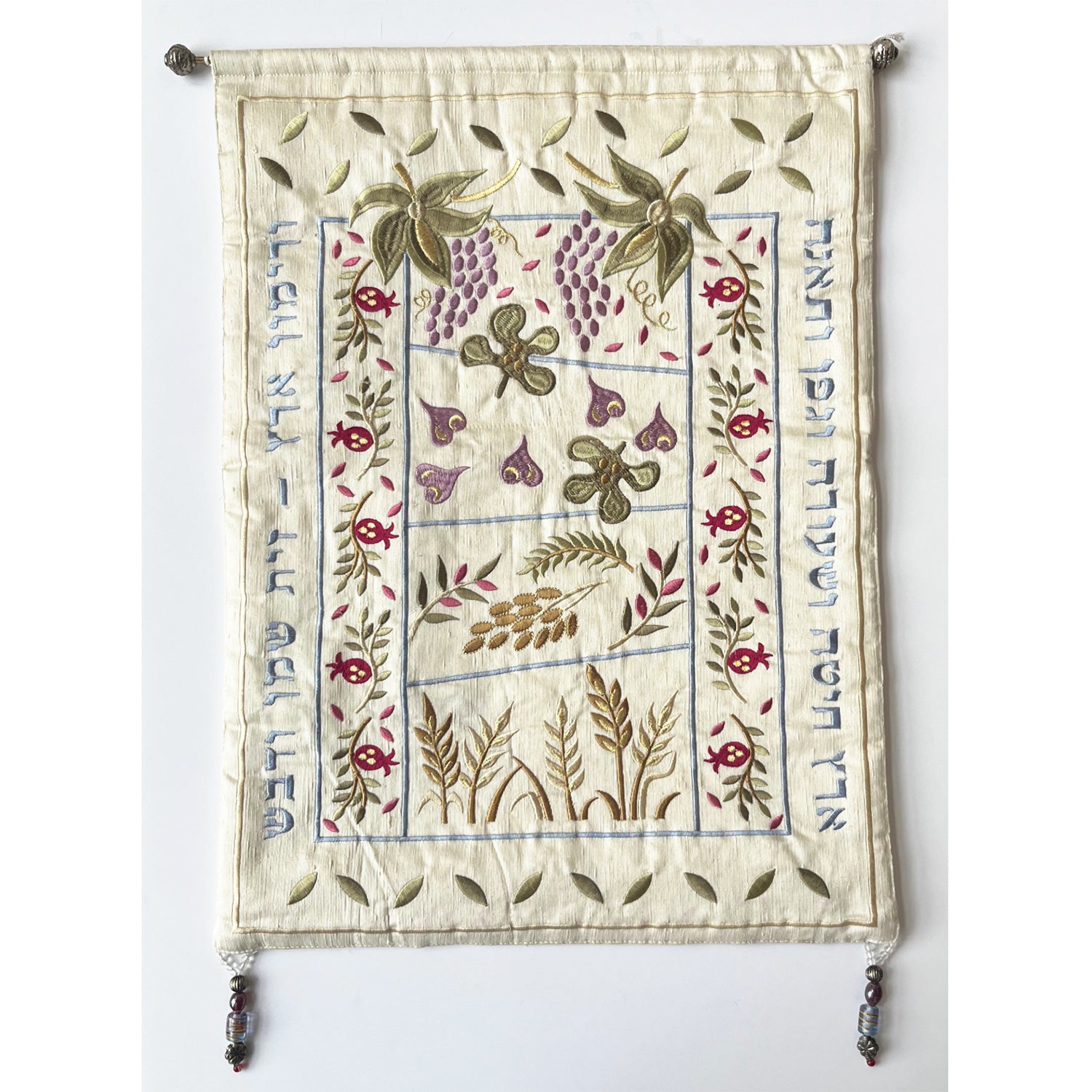 Wall Hanging Embroidery 7 Species
