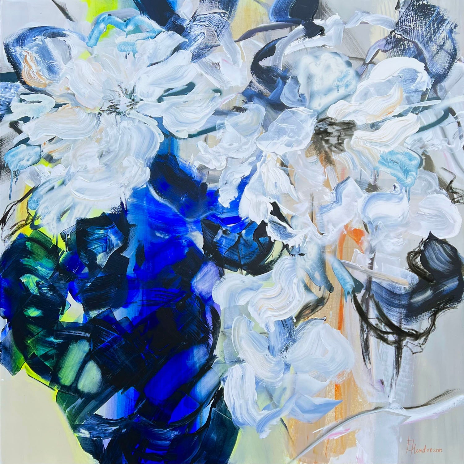 Walking on Water 26 48"x48" Petroff Gallery 