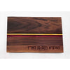 Walnut Stripe Board with Hamotzi Petroff Gallery 