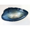 Wave Bowl 22.5" Dark Blue - Petroff Gallery - Glass Art