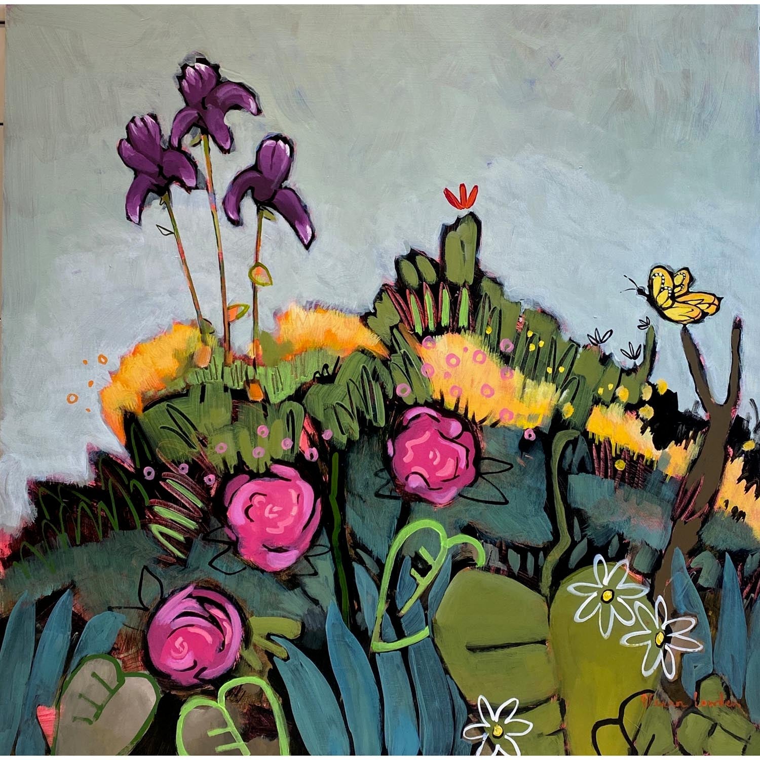 We All Grow Up 36" x 36" Petroff Gallery 