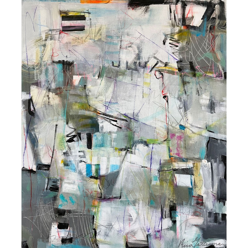 We Are Here 36" x 30" Petroff Gallery 