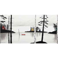 We'll Be Back 24x48 - Petroff Gallery - Paintings 