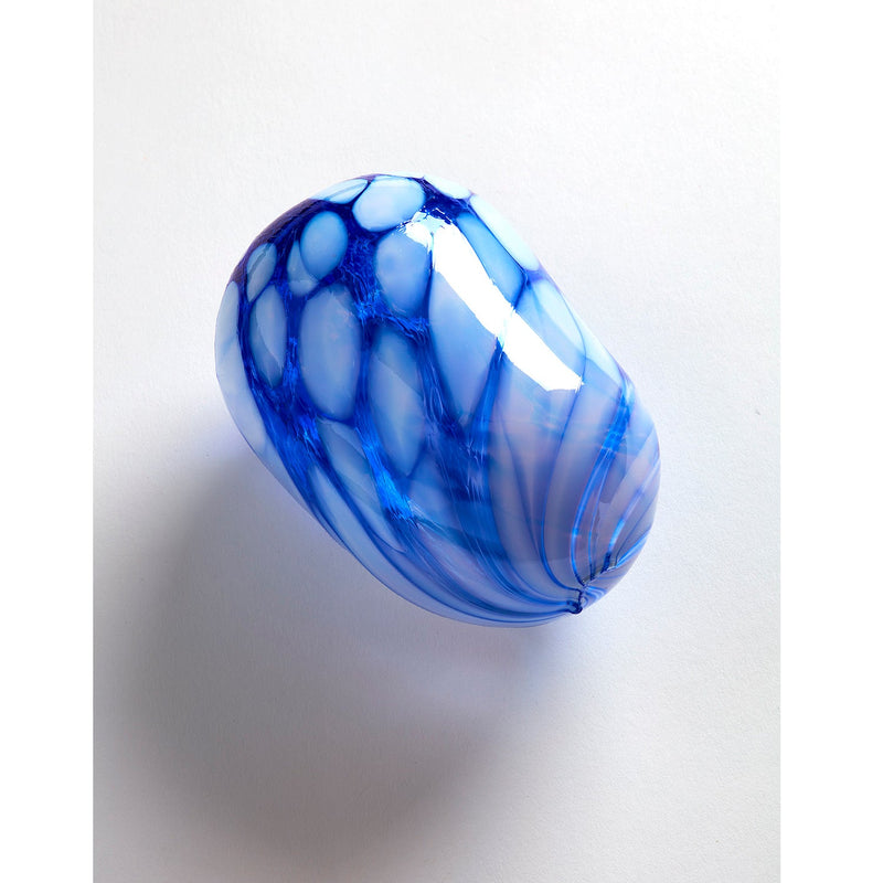 Wedding Glass Dark Blue - Petroff Gallery - Judaica