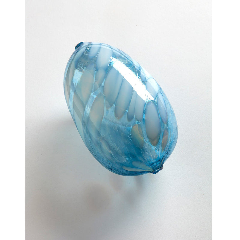 Wedding Glass Light Blue - Petroff Gallery - Judaica