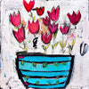 When Love Blooms 24" x 24" - Petroff Gallery - Painting