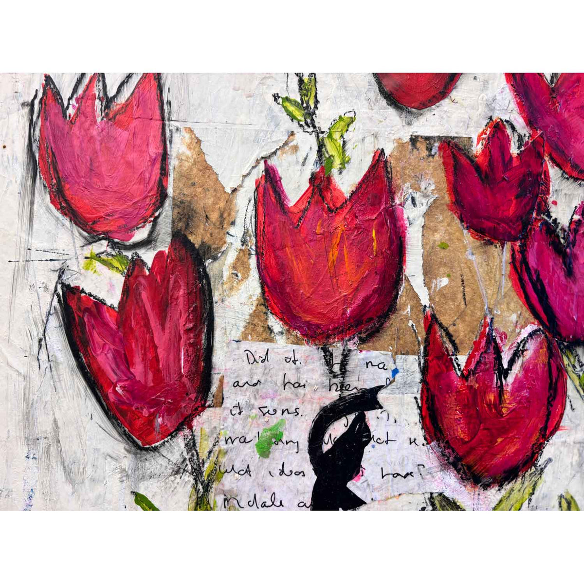 When Love Blooms 24" x 24" - Petroff Gallery - Painting