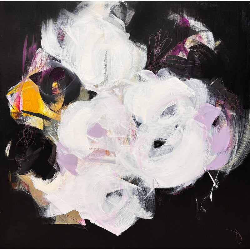 Wherever You Go is Home 36x36 - Petroff Gallery - Paintings