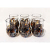 Whiskey Noir Twisty Cup Set - Petroff Gallery - Glass Art