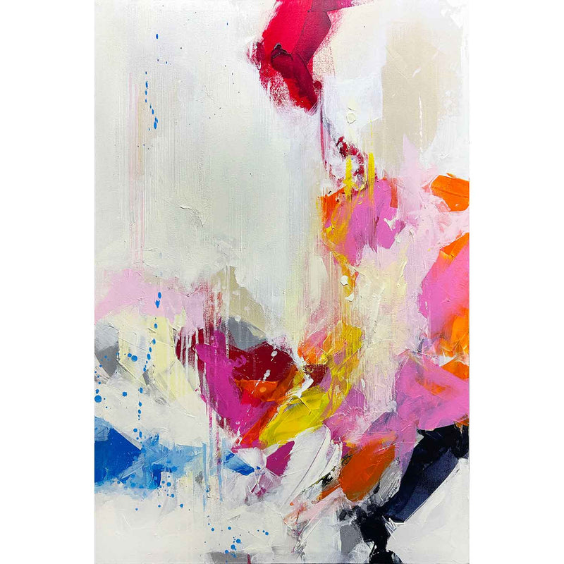 White Noise #5 36" x 24" - Petroff Gallery - Painting