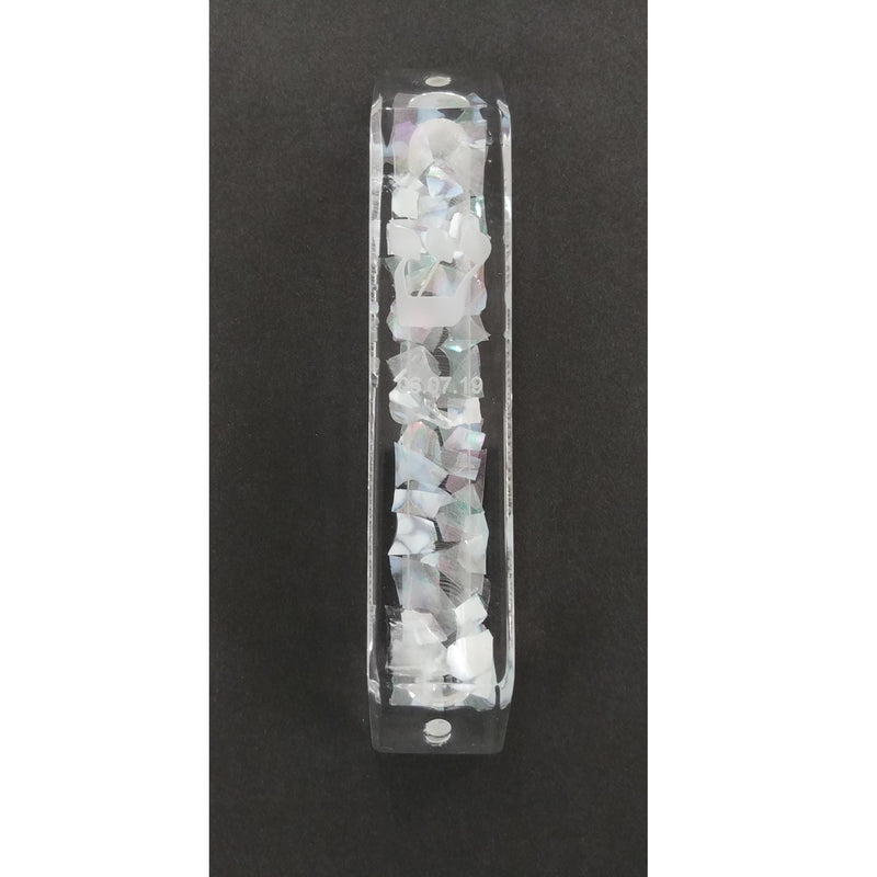 Wedding Glass Mezuzah