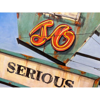 Why So Serious 30" x 30" - Petroff Gallery - Painting