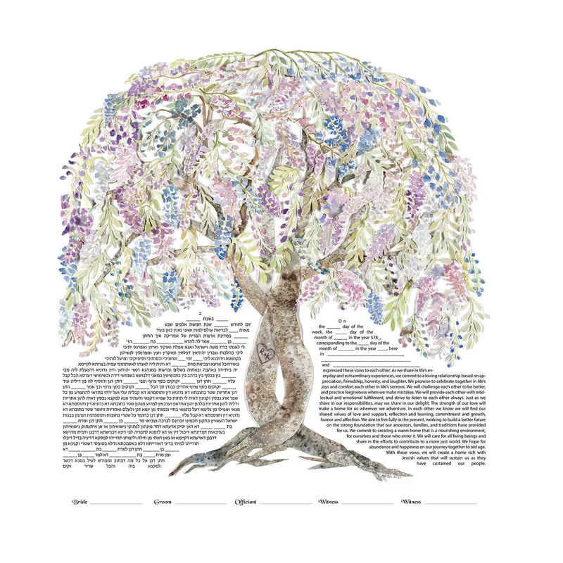 Wisteria - Petroff Gallery - Ketubah