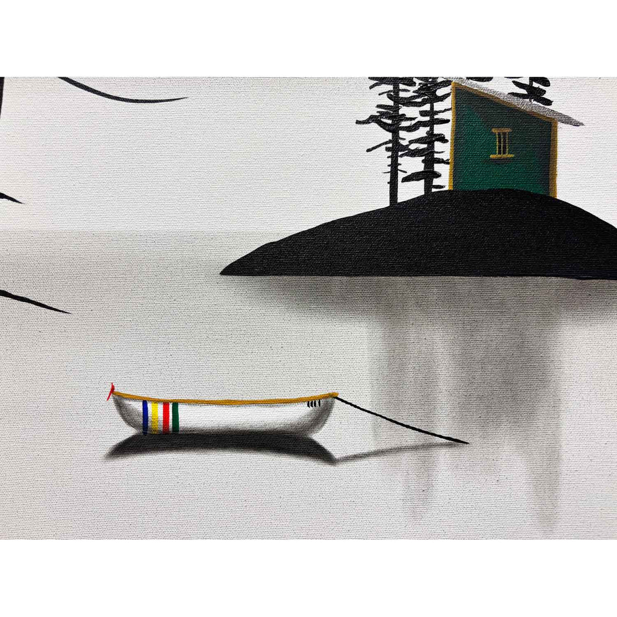 Wrapped in Memores 36" x 18" - Petroff Gallery - Painting