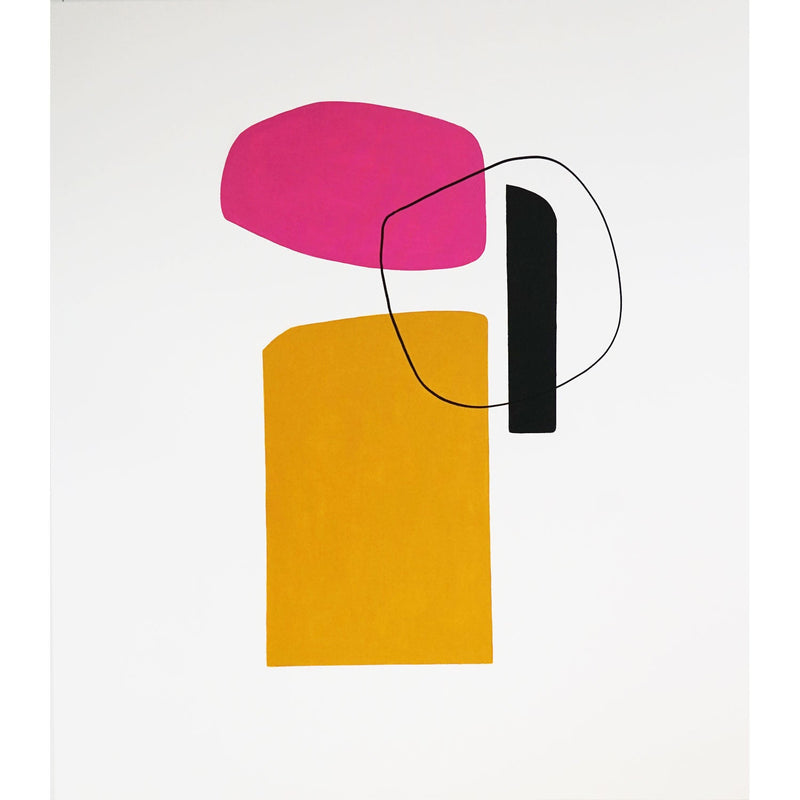 XXL Let's Simplify Things 1 58" x 51" Petroff Gallery 