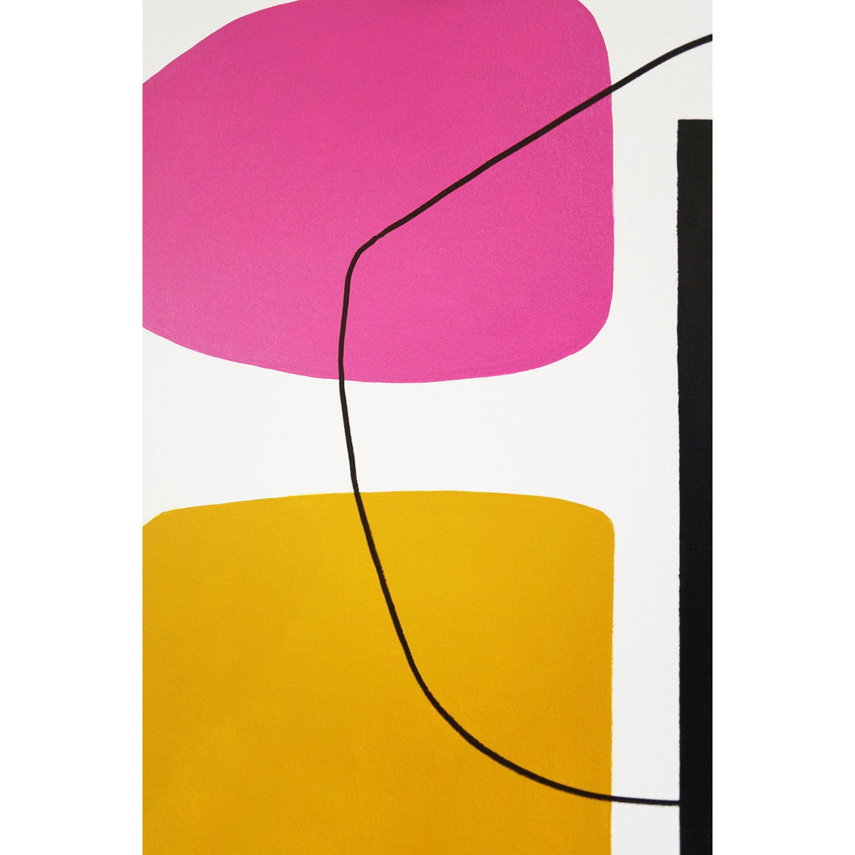 XXL Let's Simplify Things 1 58" x 51" Petroff Gallery 