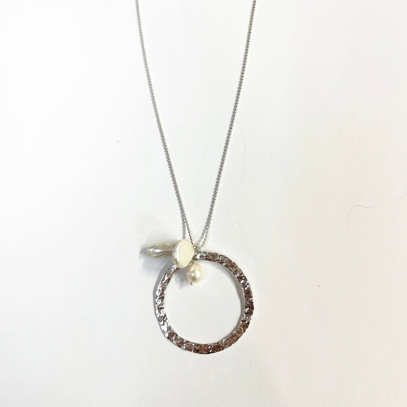 Xl Circle Cluster Necklace Petroff Gallery 