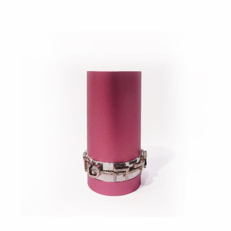 Yalda Tova Kiddush Cup Pink- Petroff Gallery - Judaica