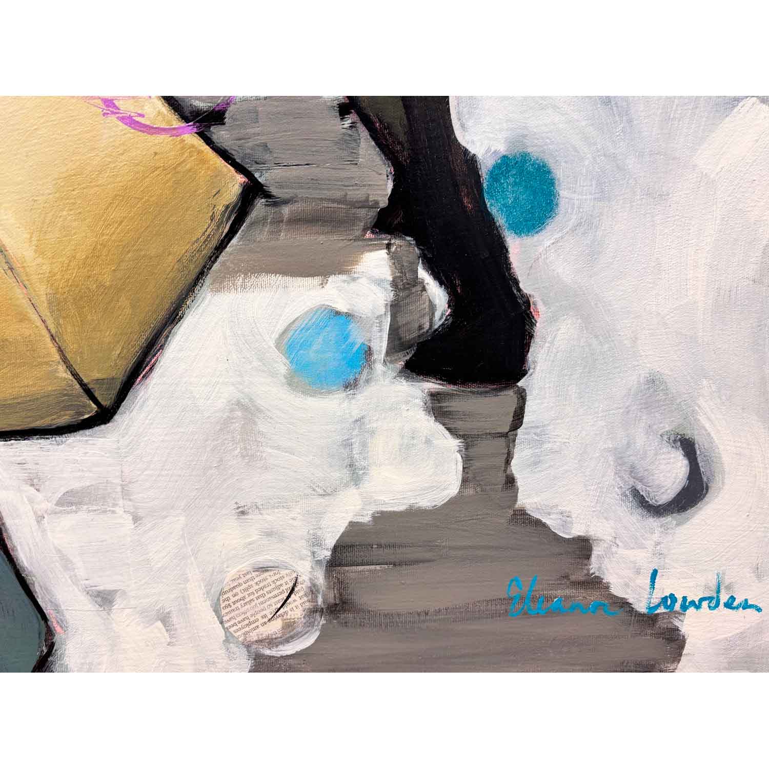 Yesterday's News 36" x 60" - Petroff Gallery - Painting