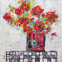 You Always Make Me Smile 24" x 24" - Petroff Gallery - Painting