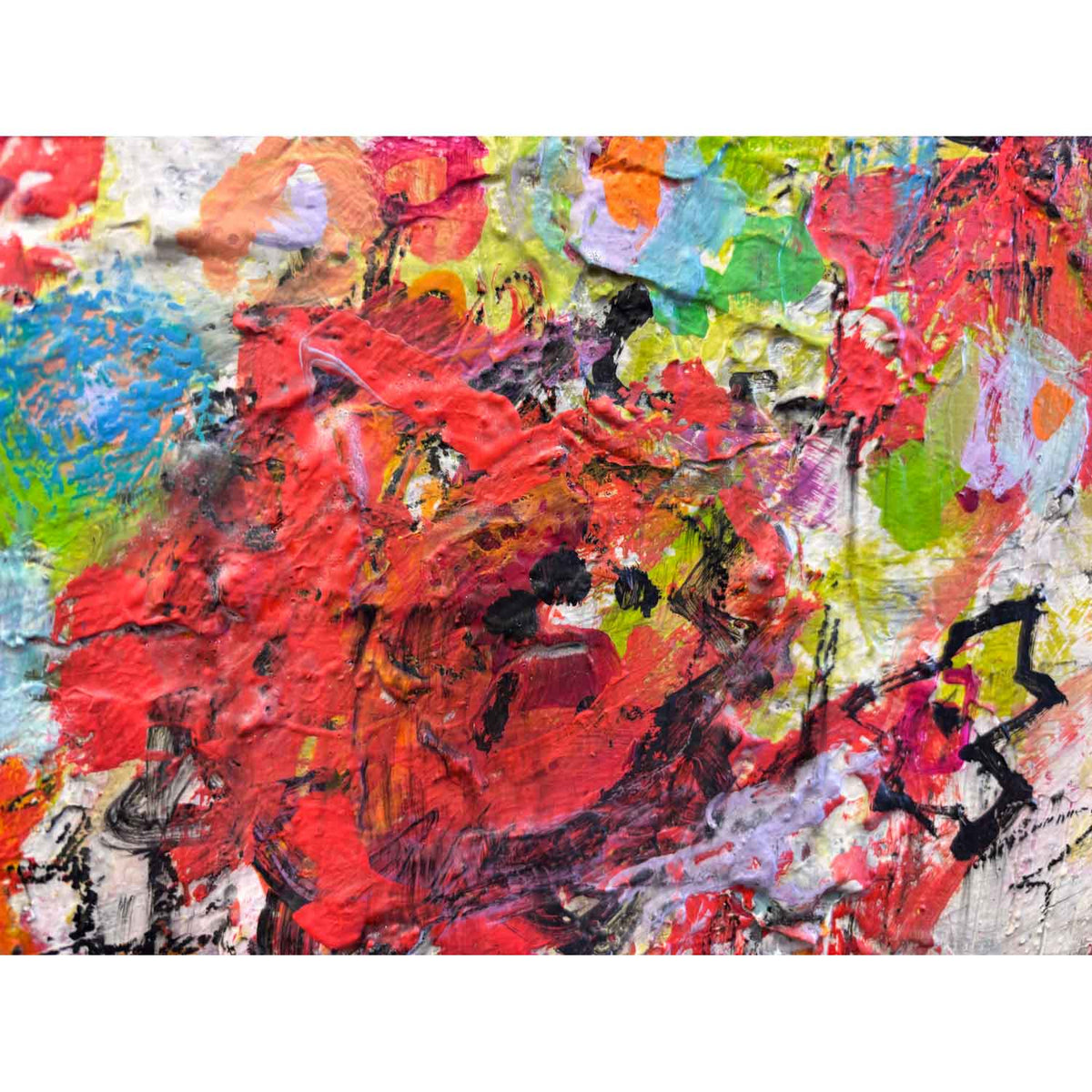 You Always Make Me Smile 24" x 24" - Petroff Gallery - Painting