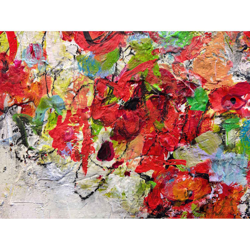 You Always Make Me Smile 24" x 24" - Petroff Gallery - Painting
