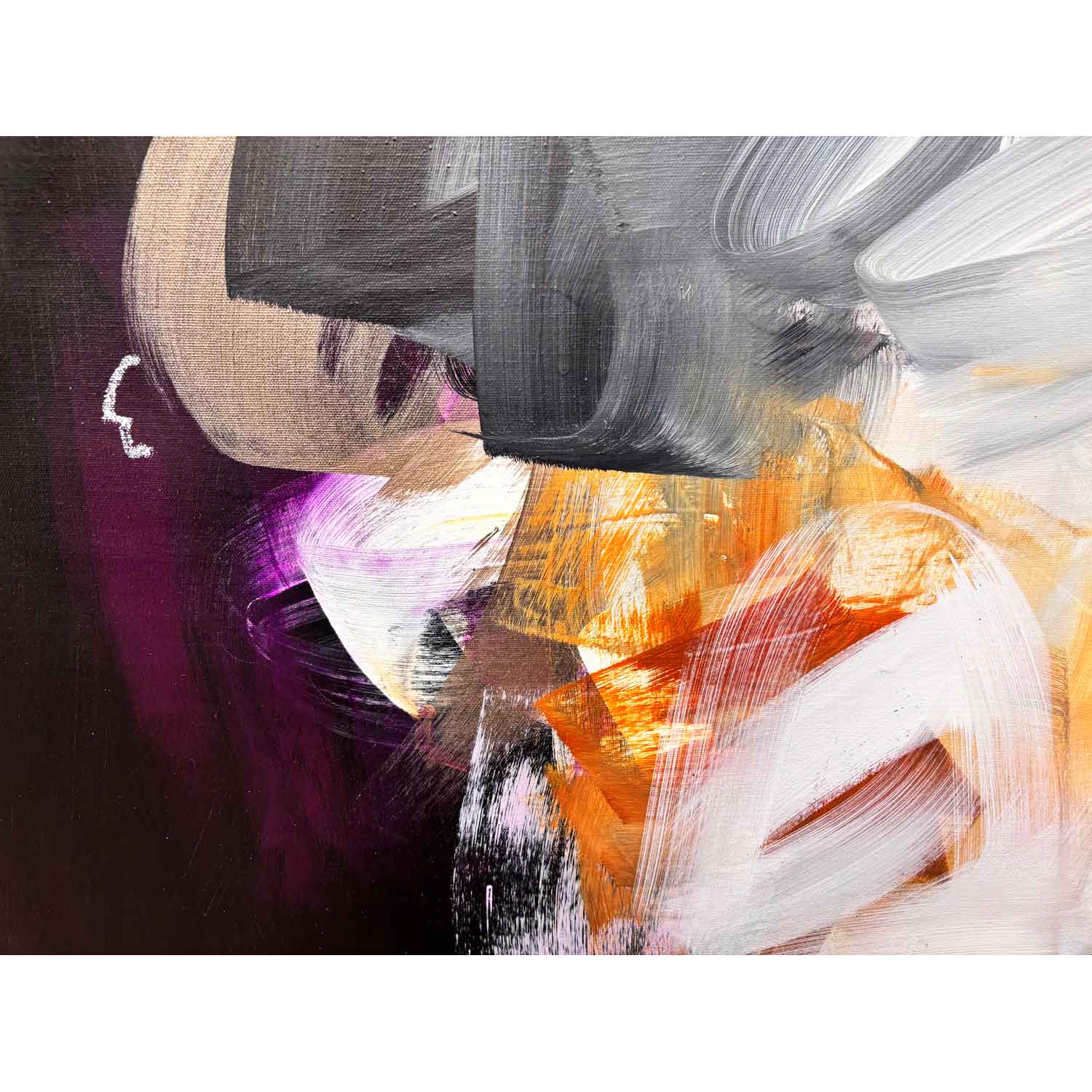 Your Love Makes It Real 40" x 40" Petroff Gallery 
