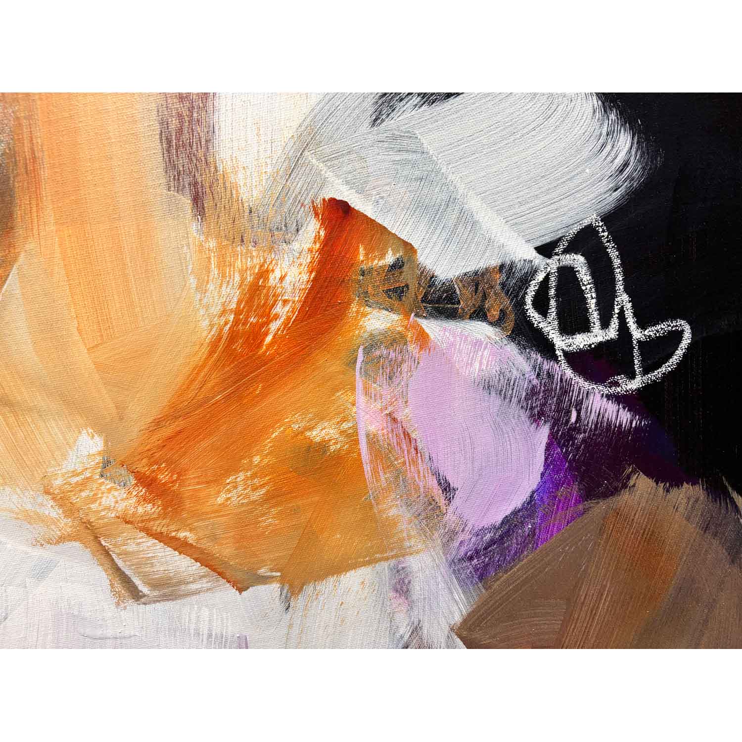 Your Love Makes It Real 40" x 40" Petroff Gallery 