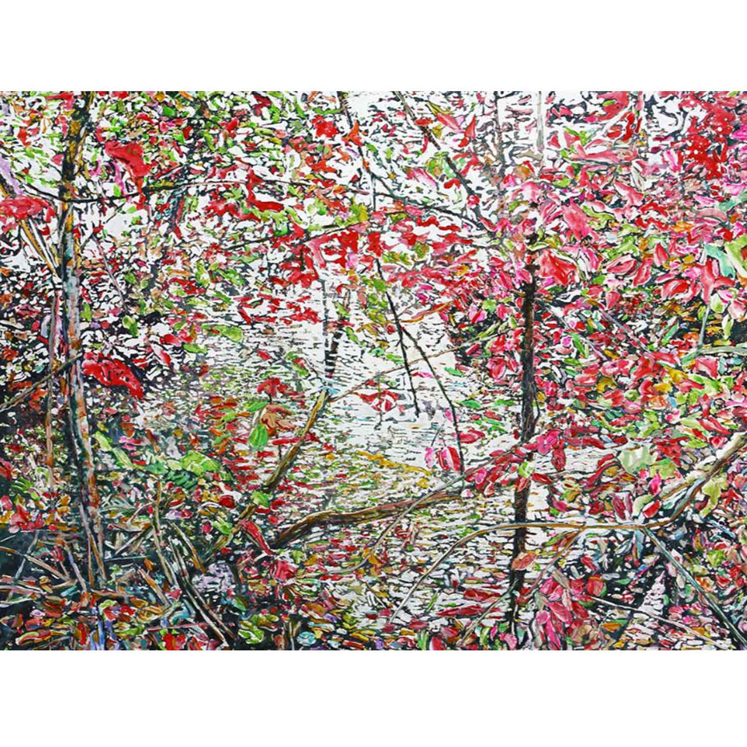 Birth of Autumn 36" x 48" - Petroff Gallery - Painting