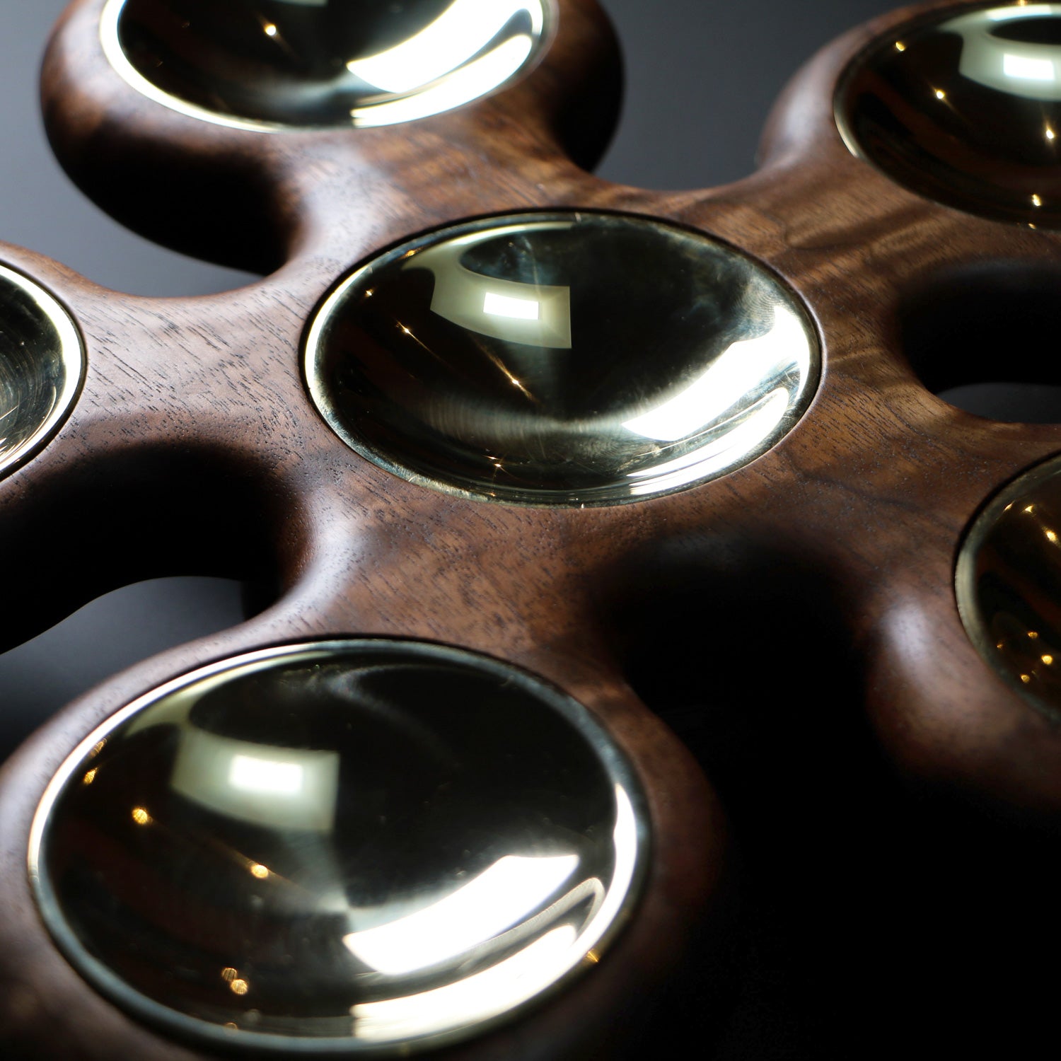 Fidget Spinner Seder Plate detail - Petroff Gallery - Joseph Herzig