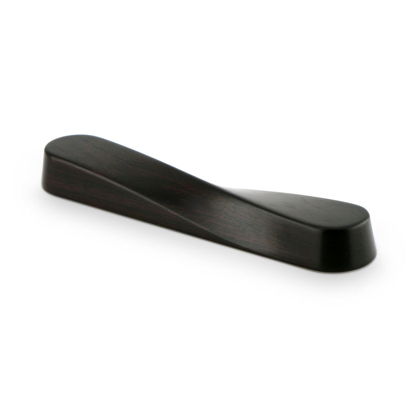 Twist Mezuzah African Blackwood - Petroff Gallery - Judaica