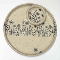 Small Wildflower Plate - Petroff Gallery - Ceramic
